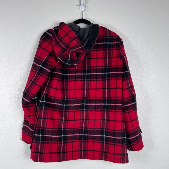Gap Women's Wool Blend Toggle Closure Plaid Jacket Sz S - Picture 8 of 8